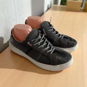 Hey Dude Women's size 10 Gray Jet Black Snake Karina Slip-On Slide Shoes Casual